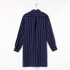 Рубашка (сорочка) женская KAFTAN «Полоса», син, р. 52-54 - Фото 11
