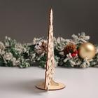 Фигурка на подставке «Ёлка: дом, дети, семья, любовь», заготовка для творчества, росписи, 17.5?21?8 см (комплект 2 шт) - фото 25267408