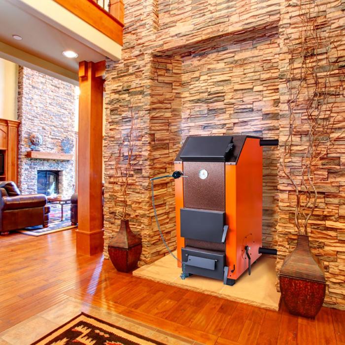 Котёл отопительный «Магнум 20», круглый дымоход 150 мм - Фото 1