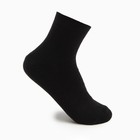 Носки женские, цвет чёрный, размер 23 - фото 318519134