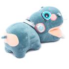 Мягкая игрушка Бегемотик Джо с тайничком, 35/16см, - фото 24397184