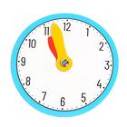 Игровой и обучающий набор «Изучаем время», пазлы, книга, часы, наклейки - Фото 9