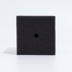 Губка прямоугольная для фильтра турбо № 14, 11×11×20 см, серая - Фото 3