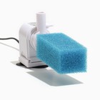 Губка прямоугольная для фильтра № 1, крупнопористая, 4×4.5×11 см, синяя - Фото 6