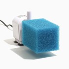 Губка прямоугольная для фильтра № 8, крупнопористая, 8×8×12 см, синяя - Фото 5