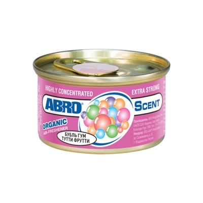 Ароматизатор Abro Organic «Бубль гум тутти фрутти»