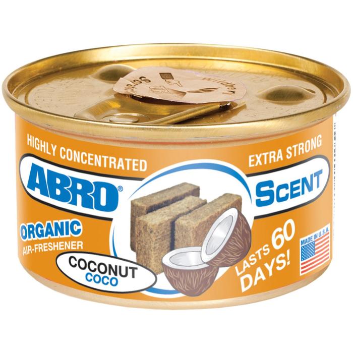 Ароматизатор Abro Organic «Кокос» - Фото 1