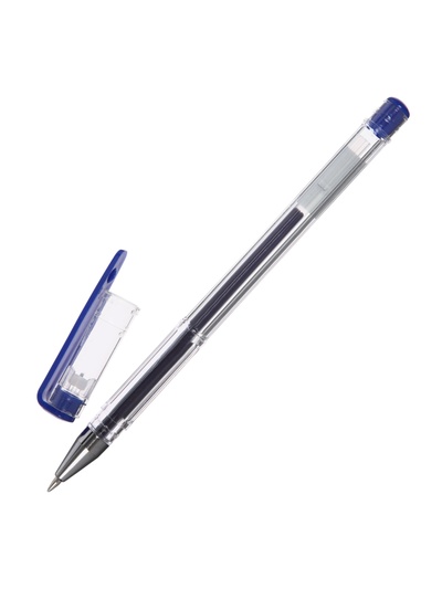 Ручка гелевая Calligrata, синий стержень, узел 0.5 мм