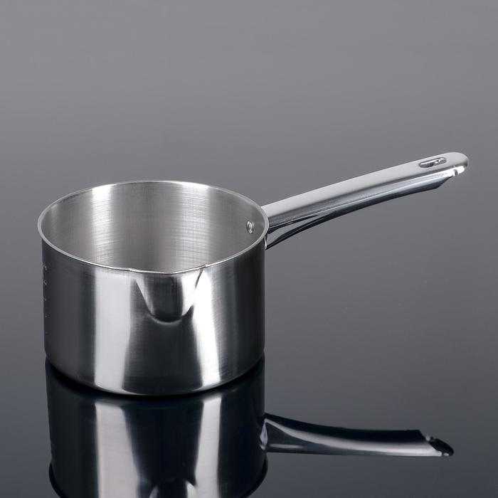 УЦЕНКА Ковш «Базис» 1.2 л, d=16 см, с мерной шкалой - Фото 1