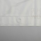 Шторка в ванную «Мрамор белый» 180 х 180 см - Фото 5