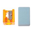 Карандаши цветные многоцветные Koh-I-Noor jumbo MAGIC 3404, 12 шт., с ластиком и точилкой, в картонной упаковке, с европодвесом - Фото 3