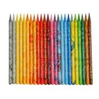 Карандаши цветные цельнографитовые, K-i-N PROGRESSO MAGIC 8774, 24 цвета, блендер, металлический пенал - Фото 5