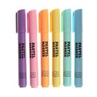 Набор маркеров текстовыделителей 6 цвета Koh-I-Noor 2406, 1-5 мм, скошен, пастельные, блистер - фото 6416030