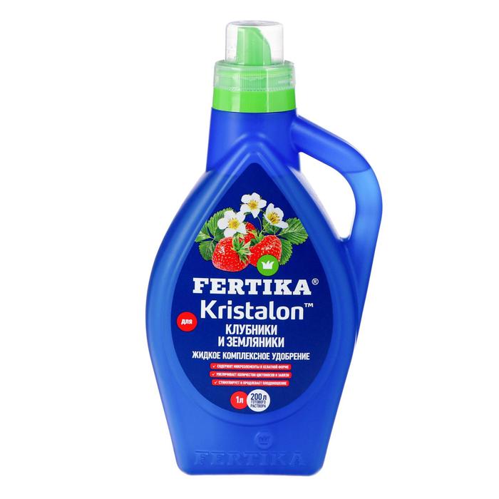 Удобрение Фертика Кристалон для клубники и земляники, 1 л - Фото 1