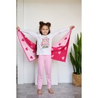 Полотенце махровое Крошка Я «Сердечки» 70х130 см, цв.розовый, 100% хл, 360гр/м2 - фото 119321925