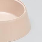 Миска 300 мл, 14,5 х 4,7 см, бежевая - Фото 3