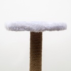 Комплекс для кошек, 48×48×171 см, угловой, с когтеточкой, с гамаком, серый - Фото 6