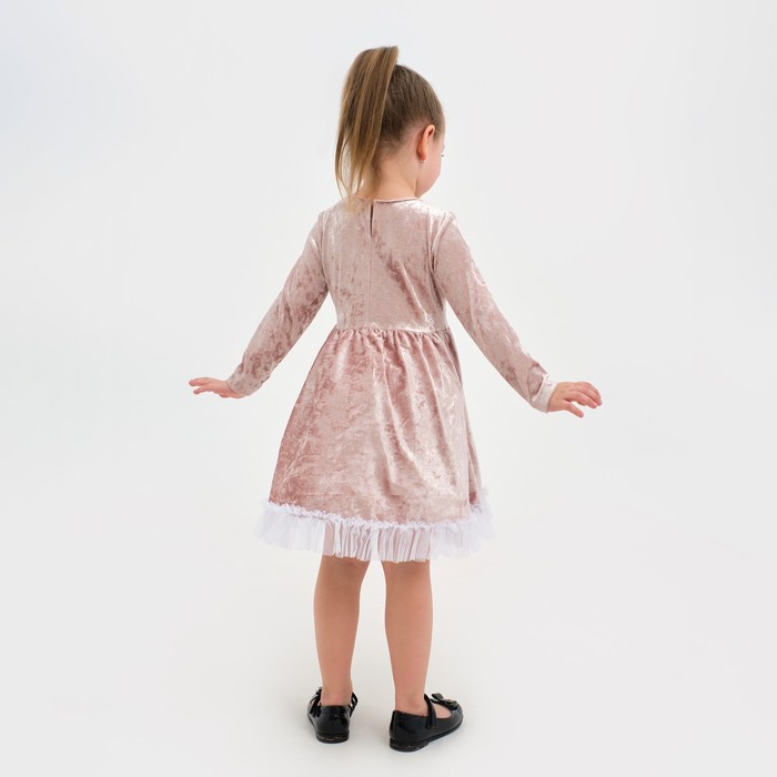 Платье для девочки нарядное KAFTAN "Куколка", розовый, рост 86-92, р.28 - фото 1907230885