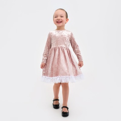 Платье для девочки нарядное KAFTAN "Куколка", розовый, рост 134-140, р.36