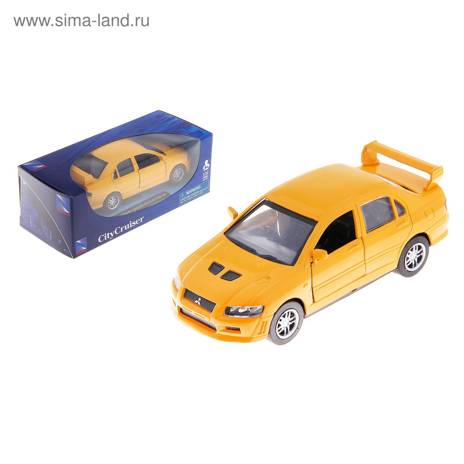 Модель машины Mitsubishi Lancer Evolution VII, масштаб 1:32 (790917) -  Купить по цене от 169.53 руб. | Интернет магазин SIMA-LAND.RU