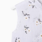 Платье для девочки MINAKU: Cotton collection цвет белый, р-р 122 - Фото 12