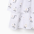 Платье для девочки MINAKU: Cotton collection цвет белый, р-р 122 - Фото 13