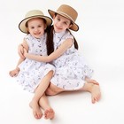 Платье для девочки MINAKU: Cotton collection цвет белый, р-р 122 - Фото 7