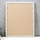 Фоторамка для фото 40×50 см «Узор», пластик, золото с белым, (пластиковый экран) - Фото 3