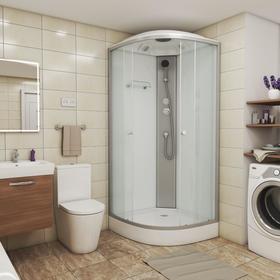 

Душевая кабина NG-4302-08, 100х100х215 см, поддон 13 см, матовое стекло
