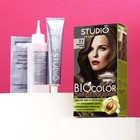 Стойкая крем краска для волос Studio Professional 7.1 Пепельно-русый, 50/50/15 мл - фото 9252853