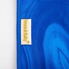 Нагрудник для кормления M&B «Little prince» непромокаемый на липучке, с карманом - Фото 8