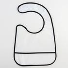 Нагрудник для кормления «Gold baby» непромокаемый на липучке, с карманом - Фото 6