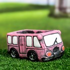 Горшок "Автобус Бон" розовый 14х8х7см - Фото 2