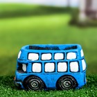 Горшок "Автобус Барт" голубой, 11,5х7х7см - Фото 3