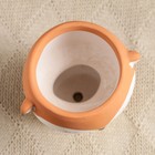 Декоративный горшок для цветов «Лисичка в жёлтом комбинезоне» керамический, 330 мл, 6×11 см - Фото 5