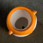 Декоративный горшок для цветов «Лисичка в жёлтом комбинезоне» керамический, 330 мл, 6×11 см - Фото 6