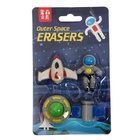 Набор ластиков фигурных 4 штуки «Космос», МИКС - Фото 6