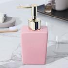 Дозатор для жидкого мыла «Цветы», 250 мл. - фото 24658218