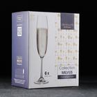 Набор бокалов для шампанского Milvus, 250 мл, 6 шт - фото 4324795