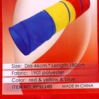 Игровой тоннель для детей «Краски», 46×46×180 см - Фото 6