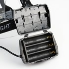 Фонарь налобный аккумуляторный, 10 Вт, 2 х 1200 мАч, Р50, USB - Фото 5