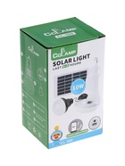 Фонарь кемпинговый аккумуляторный, 2 шт 10 Вт и 2 Вт, 1800 мАч, IP64, солнечная батарея 6117044