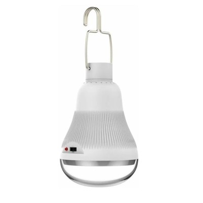 Фонарь кемпинговый аккумуляторный, 10 Вт, 20 LED, 1000 мАч, 12×7.5 см, солнечная батарея