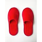 Тапочки женские AmaroHome, размер 36-38, цвет красный - Фото 3