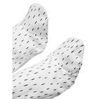Комбинезон-слип с чепчиком «Чёрточки», рост 80 см, цвет белый - Фото 7