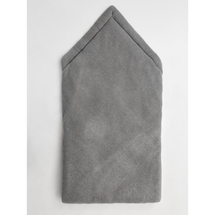 Конверт Pure Love Batic утеплённый на выписку, размер 85см, цвет серый - фото 1911559715