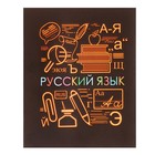 Тетрадь предметная "СуперНеон", 48 листов в линейку "Русский язык", обложка мелованный картон, блок офсет - фото 318521204