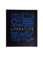 Предметная тетрадь по литературе Calligrata «СуперНеон», 48 листов, в линейку, со справочным материалом, обложка из мелованного картона - Фото 3