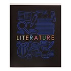 Тетрадь предметная "СуперНеон", 48 листов в линейку "Литература", обложка мелованный картон, блок офсет - Фото 5