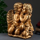 Фигура "Ангел и Фея сидя" большой бронза 23х36х40см - фото 317840932